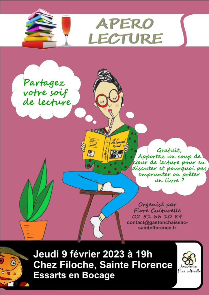 APERO-LECTURE CHEZ FILOCHE
