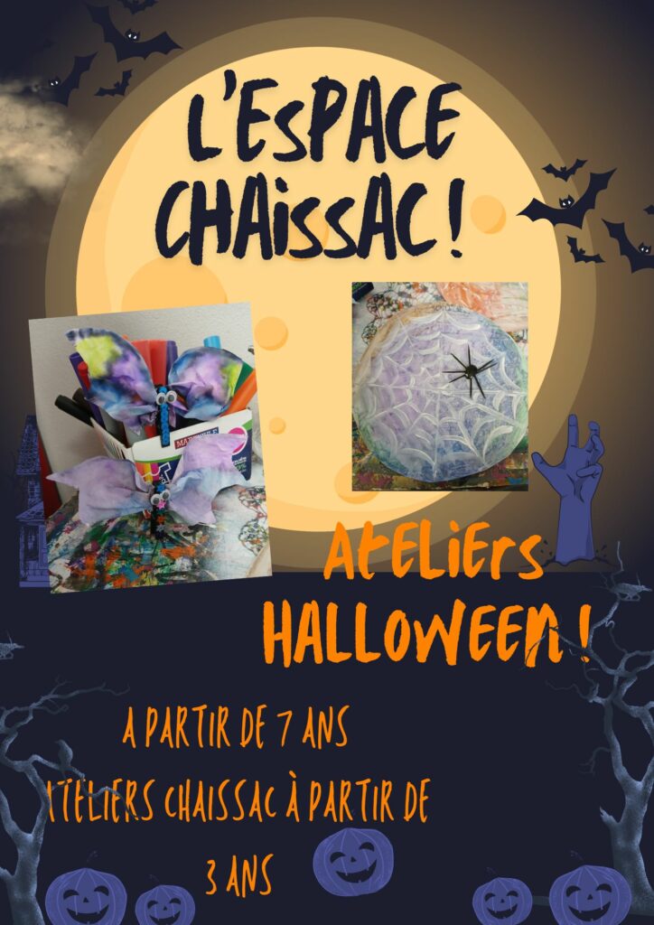 Vacances de la Toussaint : Ateliers Halloween !
