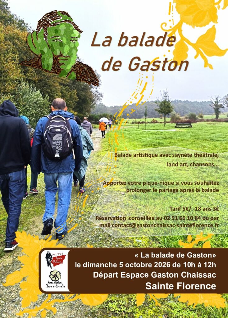 Balade artistique dimanche 5 octobre 2025.