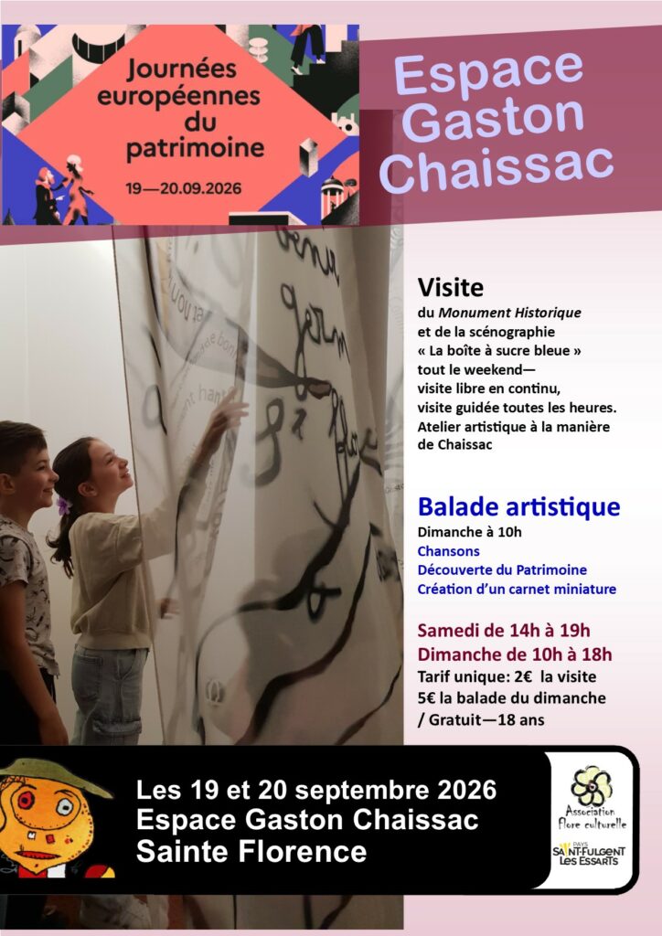 Journées du Patrimoine 2026 : visite et balade artistique
