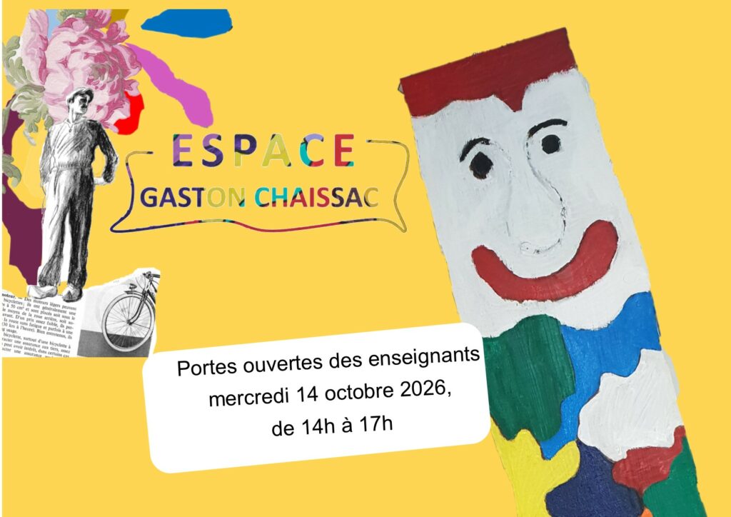 Portes ouvertes des enseignants le mercredi 14 octobre de 14h à 17h